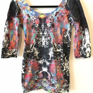 Motel Rocks Jolene Dress Cosmic Boogie