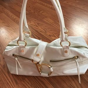 BCBGirls white handbag