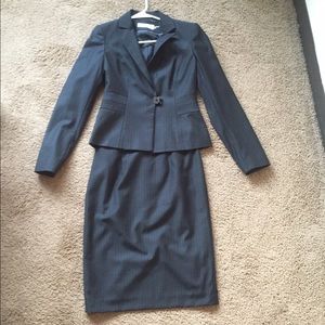 Calvin Klein blazer with skirt !