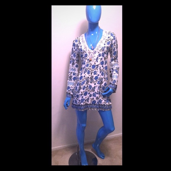 LF NWT Peasant Dress - Picture 2 of 8