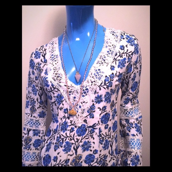 LF NWT Peasant Dress - Picture 4 of 8