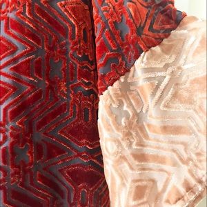 Crushed Velvet Sheer Kimono