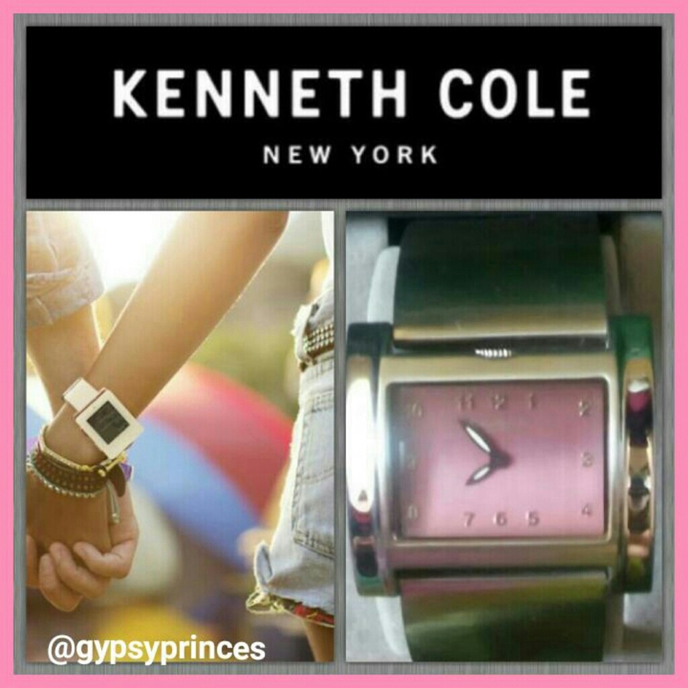 Retro Kenneth Cole Cuff n' Link Watch
