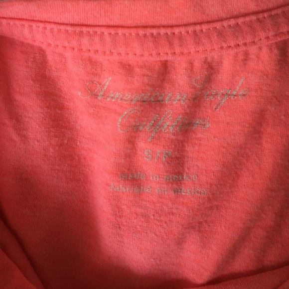 C R O P P E D  T A N K // HOT PINK AEO - Picture 3 of 3