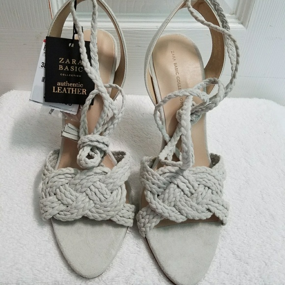 ZARA LEATHER sandals (2830) - Picture 3 of 4