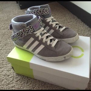 Adidas NEO sneakers.