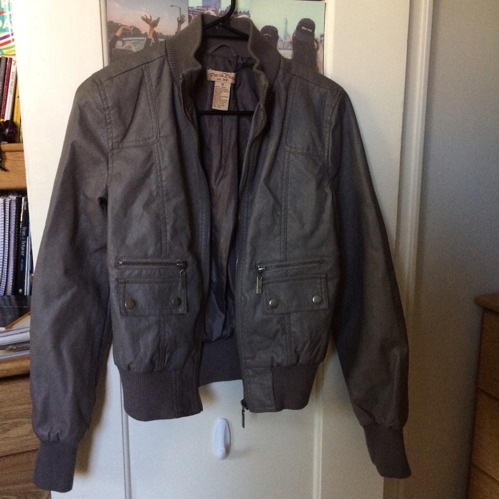 Paris Blues Faux Leather Jacket