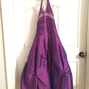 Girls pageant dress