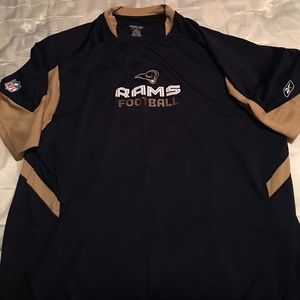 Men's reebok Rams NFL tee