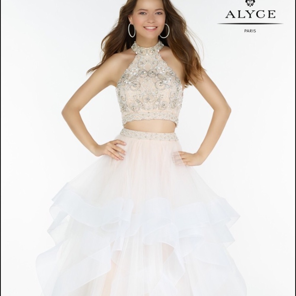 Crop Top Wedding/Prom Gown
