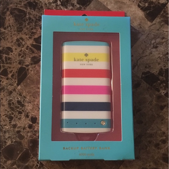 Kate Spade Backup Battery Bank Portable Charger - Picture 6 of 7