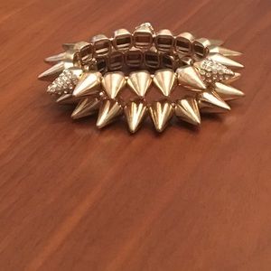 2 Stretch cone bracelets