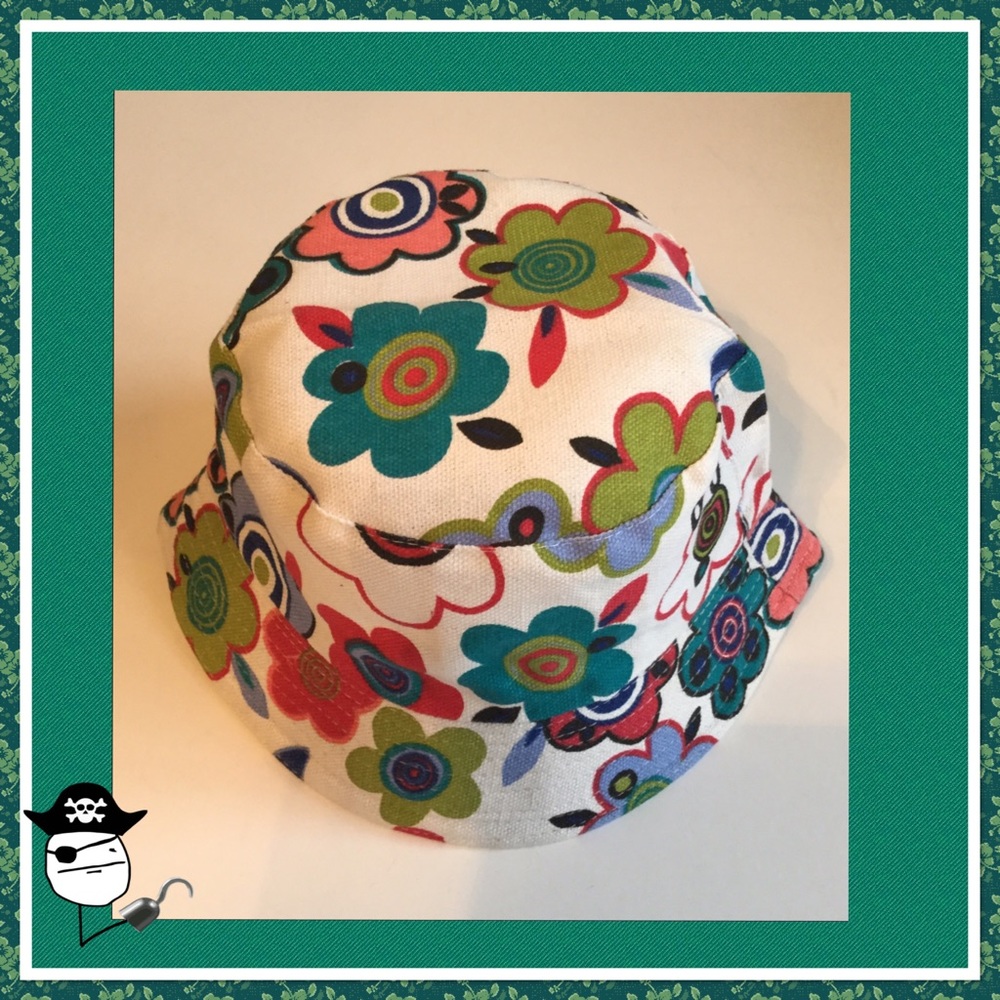 🎉HP🎉 Kids Floral Bucket Hat