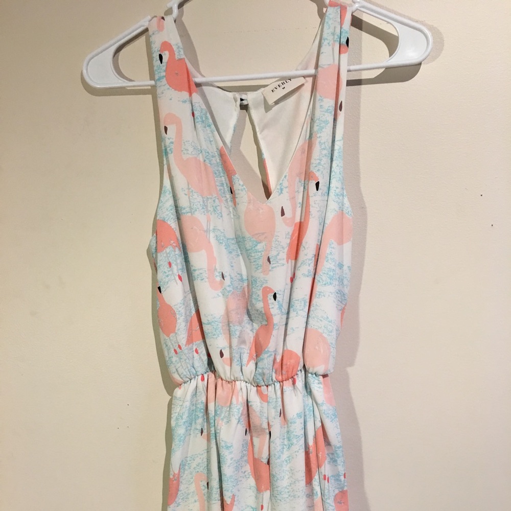 Flamingo romper