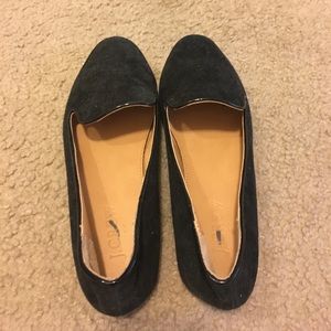 Jcrew black flats