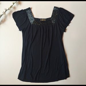 Matty M sequined shirt