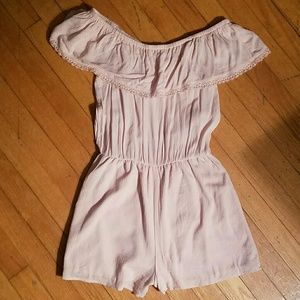 CHARLOTTE RUSSE pink romper