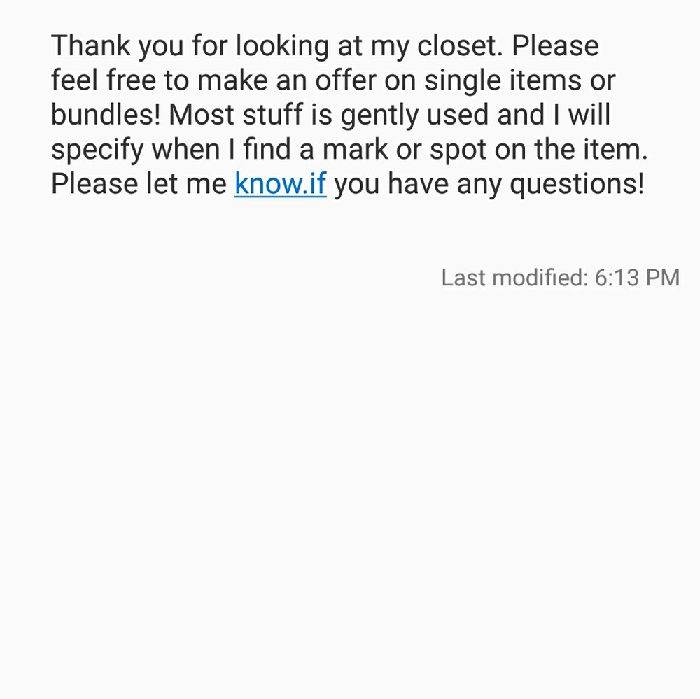 Make. Offers!!!!!