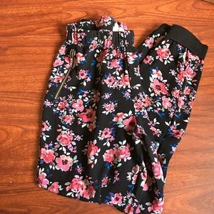 Floral Joggers