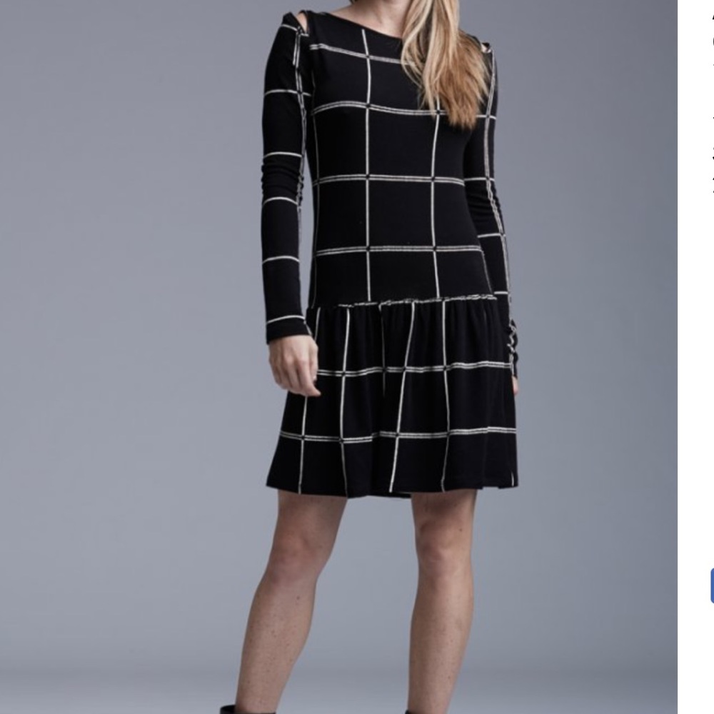 Nu Construction Imani Grid dress