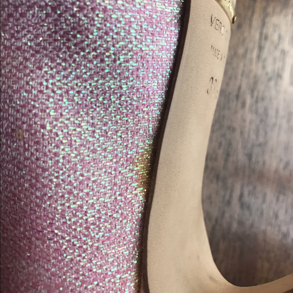 Gently Used D&G Pink Glitter Heels Sz 6.5 - Picture 6 of 8