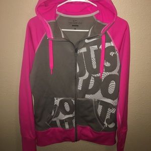 Nike therma-fit zip up jacket