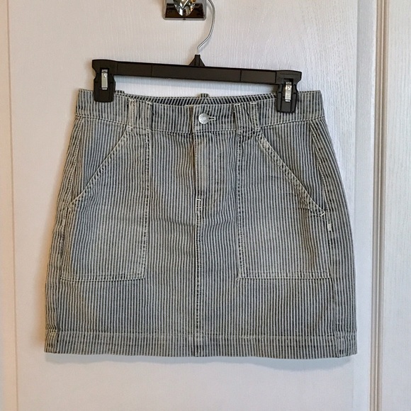 Madewell Denim Mini Skirt - Picture 1 of 4