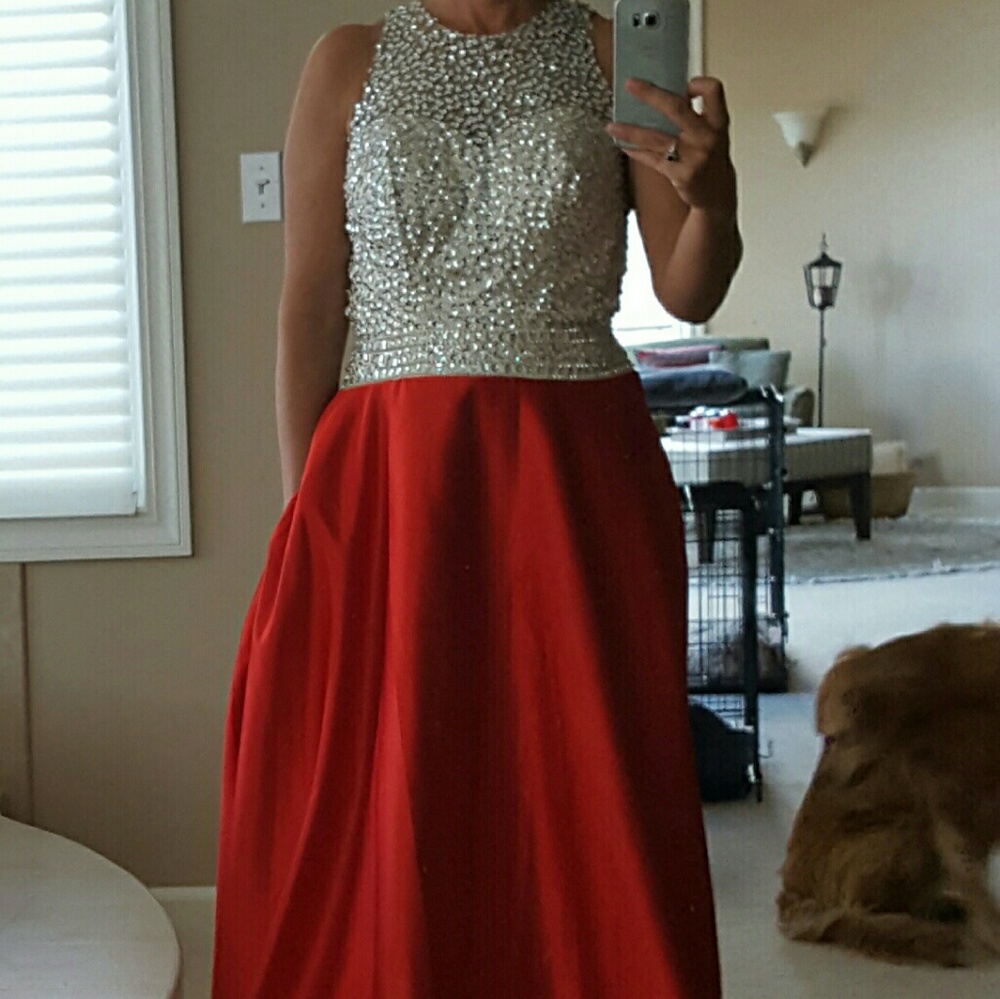 Red Prom Dress Size 6
