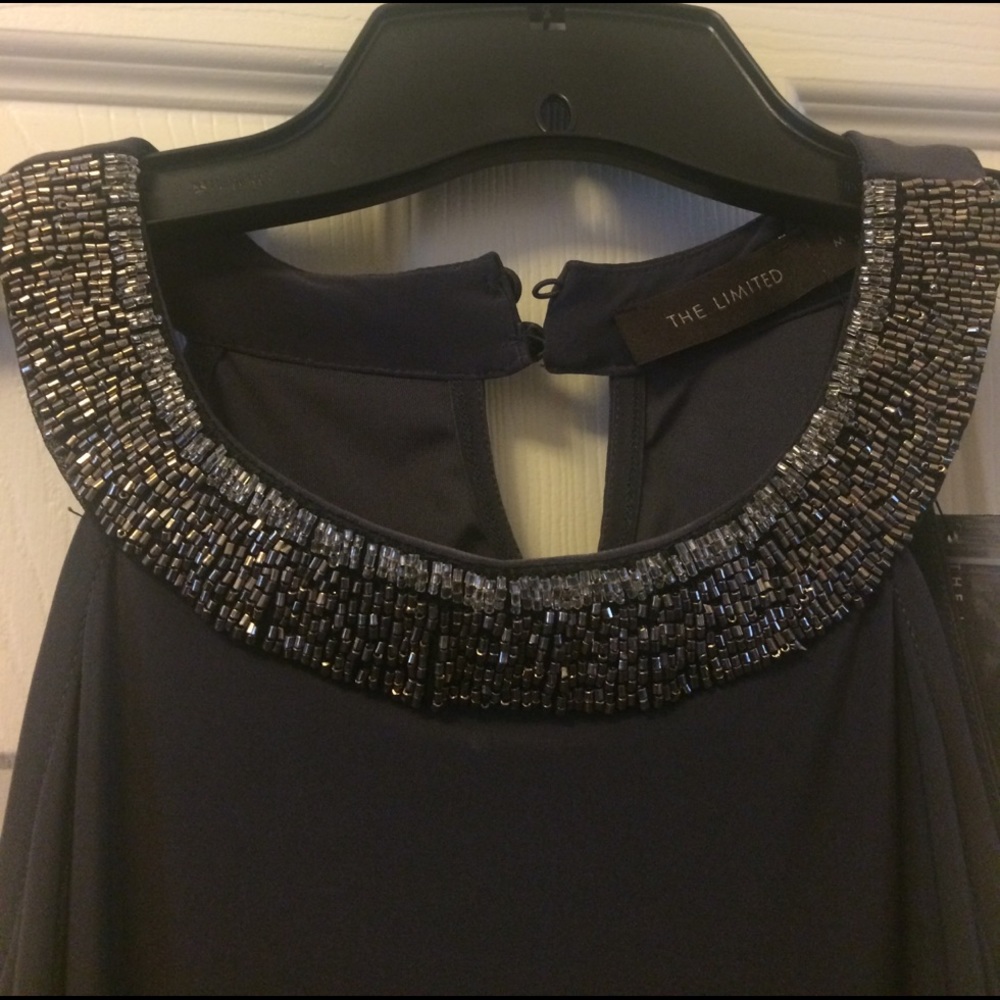 Stunning charcoal blouse
