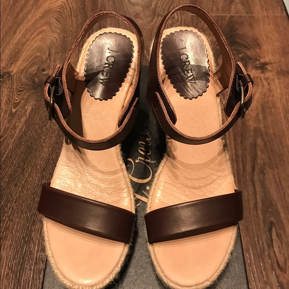 Jcrew wedge sandal - Picture 1 of 5