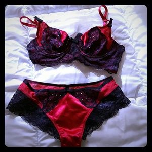 Beautiful Adore Me bra and panty set