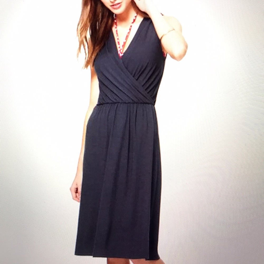 LOFT BEACH WRAP DRESS