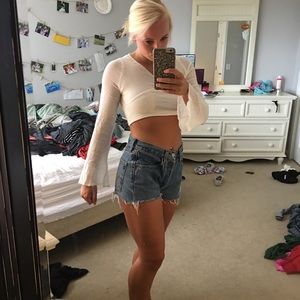 Levi High-waisted shorts