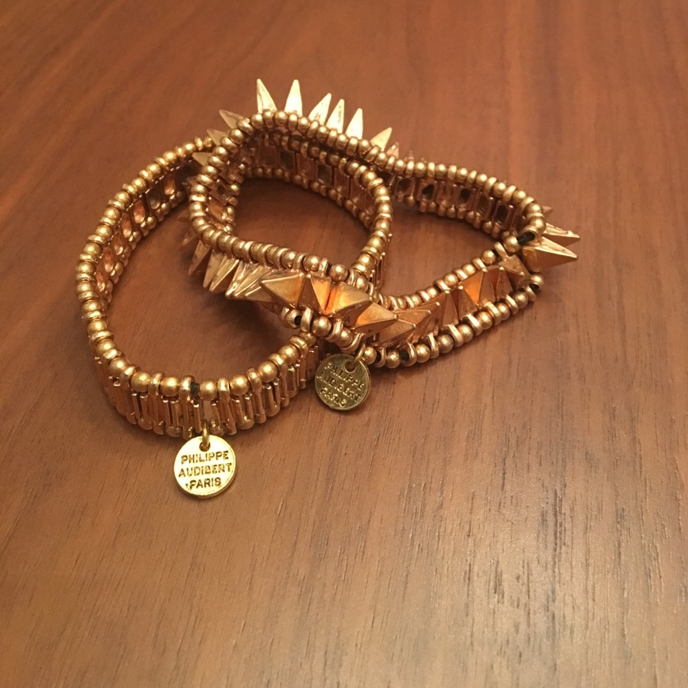 Rose gold vermeil stretch Philippe Audibert brac