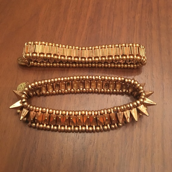 Rose gold vermeil stretch Philippe Audibert brac - Picture 2 of 4