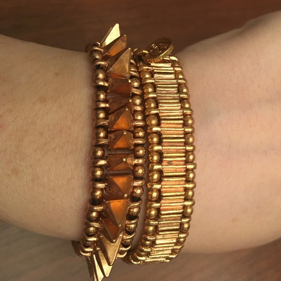 Rose gold vermeil stretch Philippe Audibert brac - Picture 3 of 4