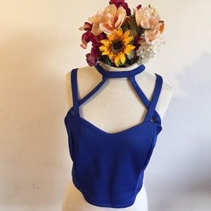 Sexy strappy crop top