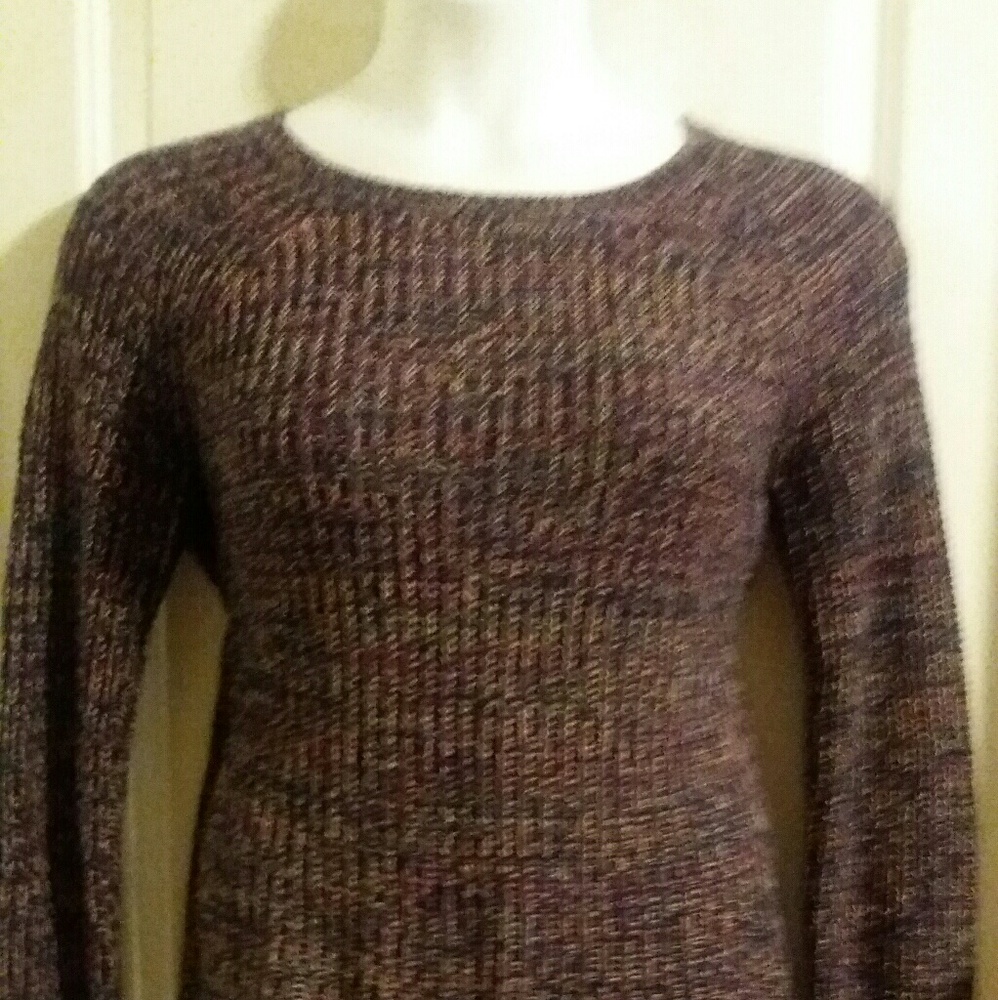 SOLD Light Weight Rainbow Sweater