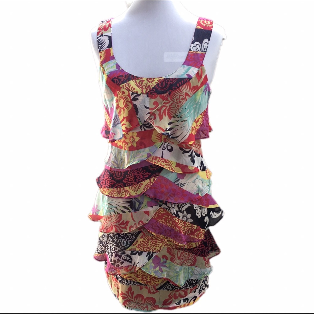 ⚡️Flash Sale⚡️Tiered ruffle floral dress