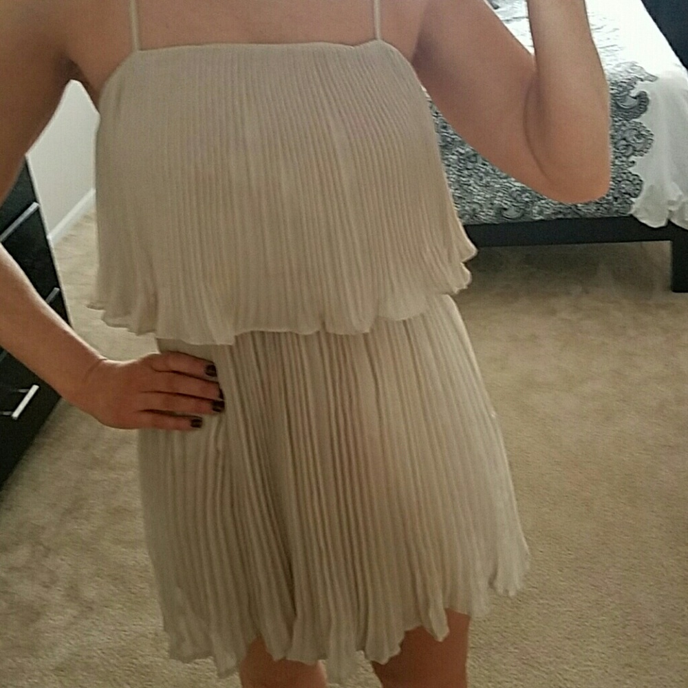 NWT Short Champagne Dress - Picture 3 of 6