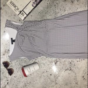 White House | Black Market dress/ twist detail