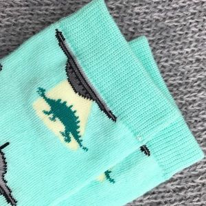 Knee-High Dinosaur Socks