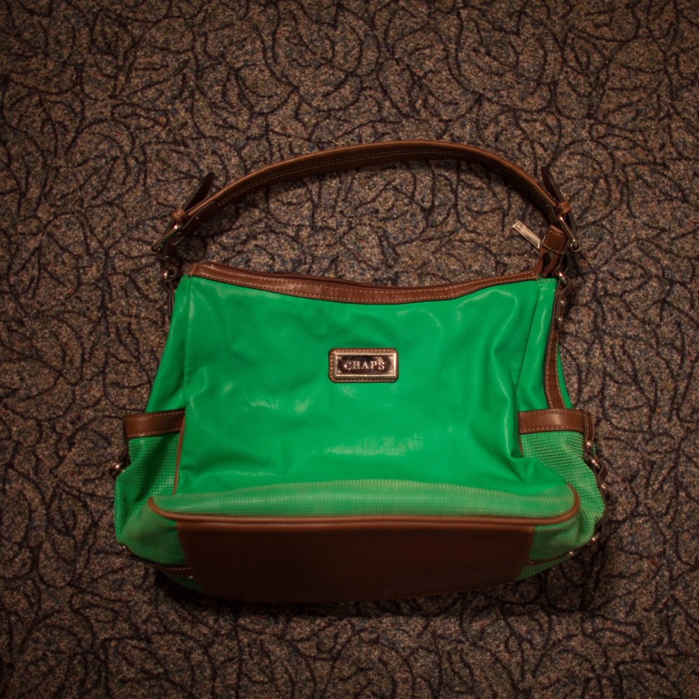Chaps Green Purse
