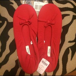 Soma Red Slippers