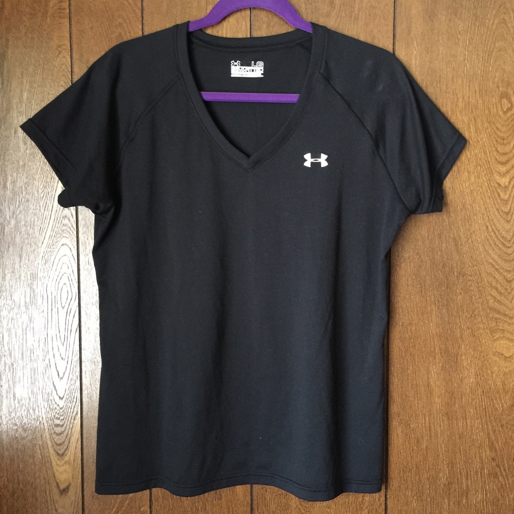 EUC Under Armour Heat Gear T-Shirt, L