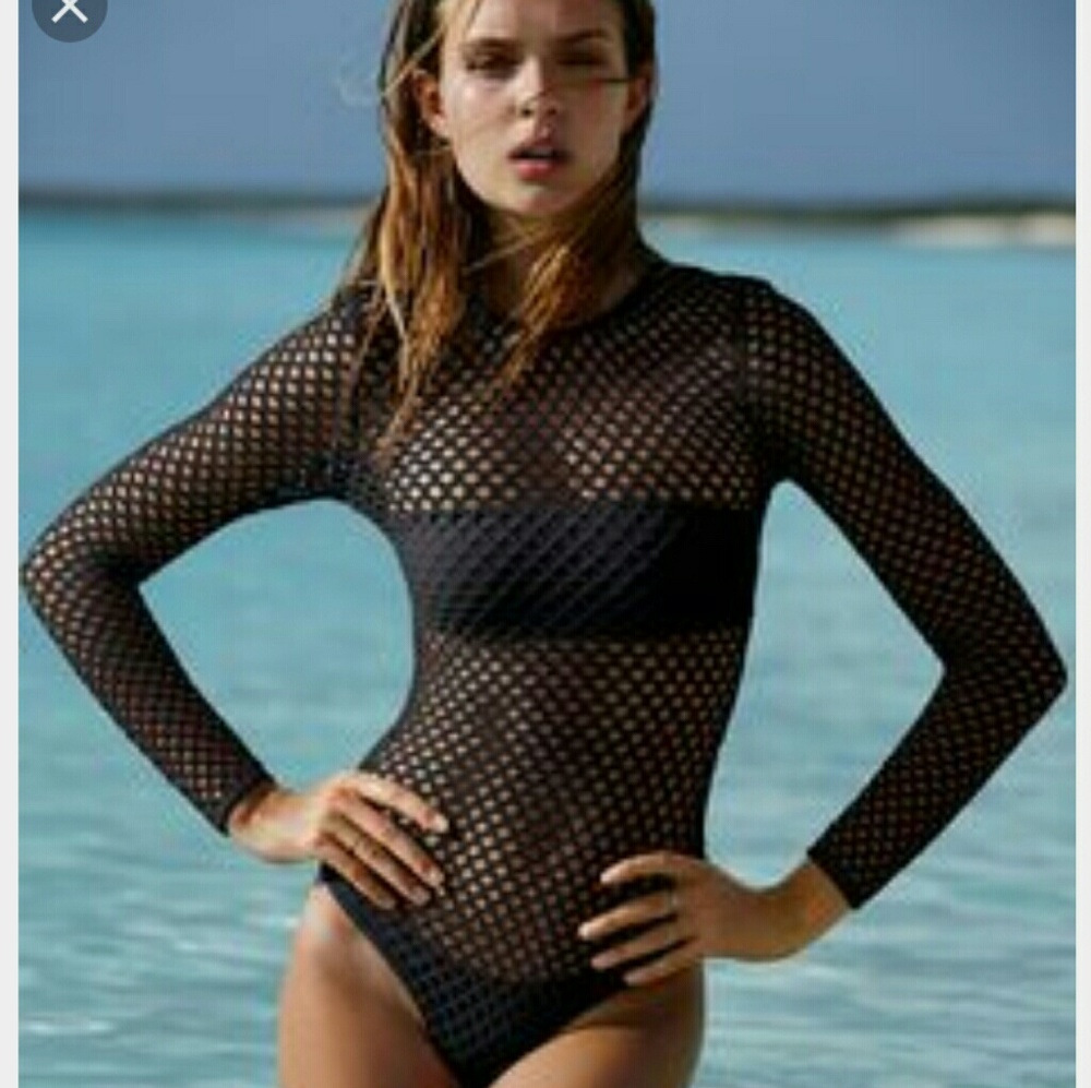 ISO  Victoria Secret one piece mesh -SMALL