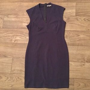 MODCLOTH NAVY Raising Glasses Sheath dress
