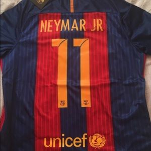 16/17 Barcelona Home Jersey Neymar Jr. #11