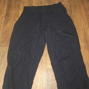 Lululemon Seawall Track Pant (Black Pinstripe) L