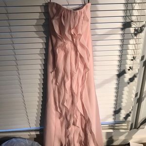 Vera Wang White Long Dress Gown - Size 0